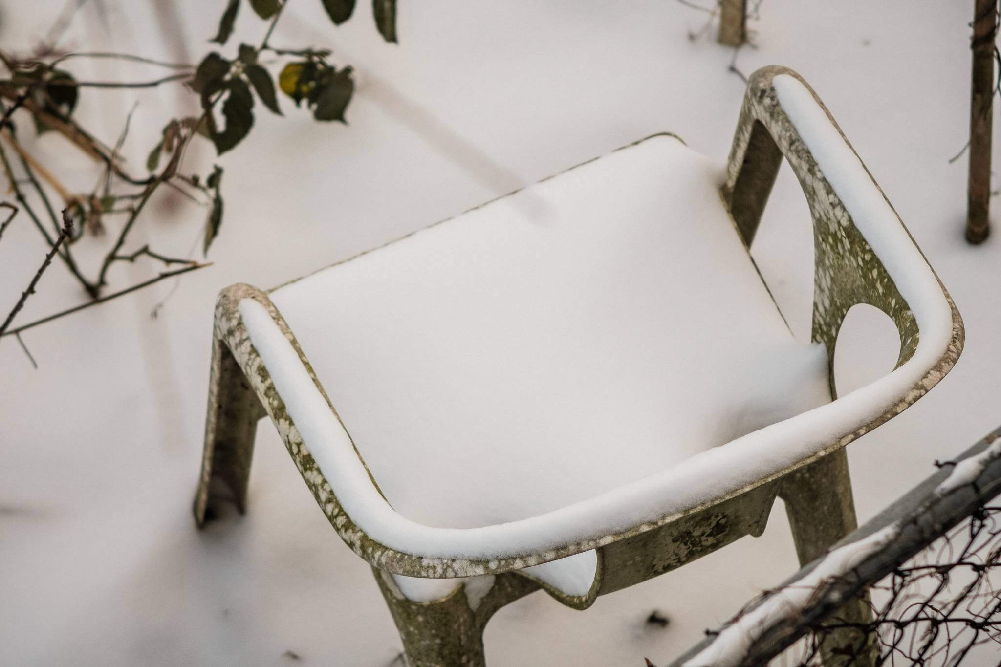 Mitchel Lensink de lens photography project winter allotment