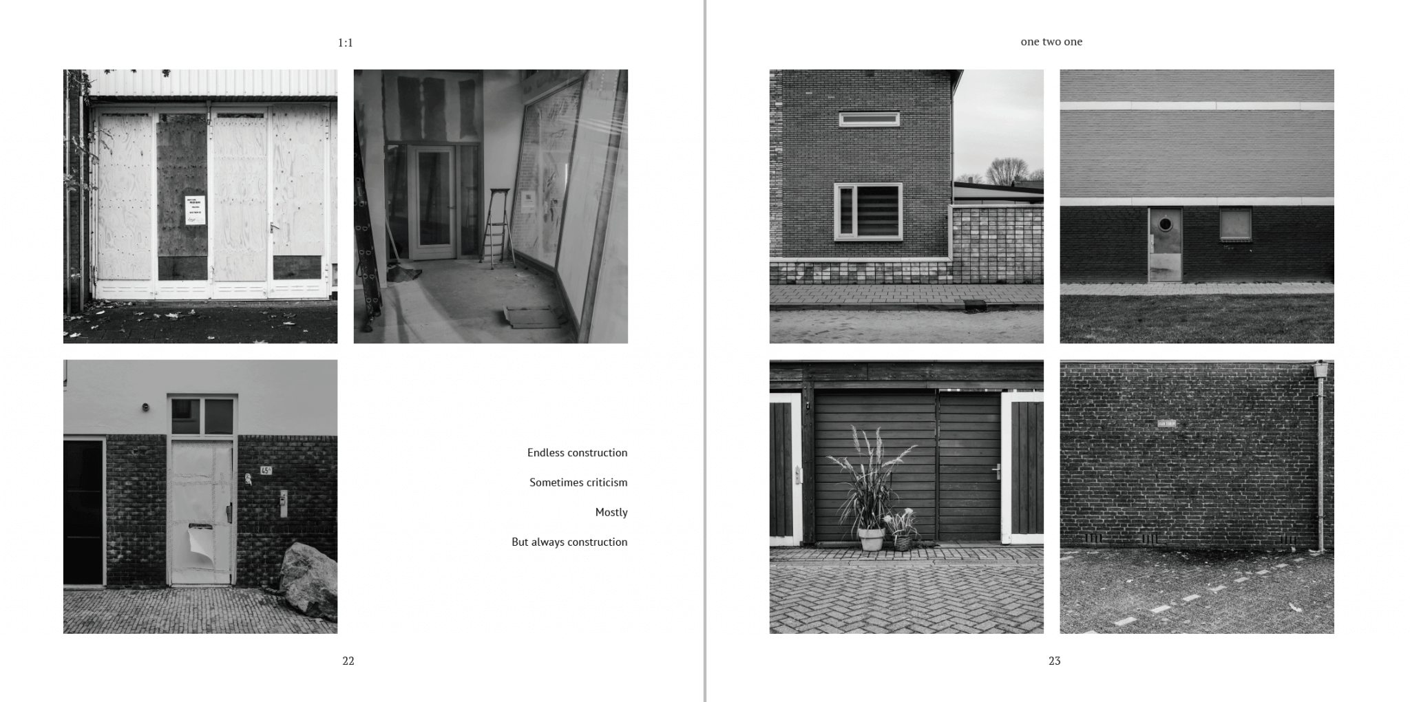 Mitchel Lensink de lens photography project one two one book