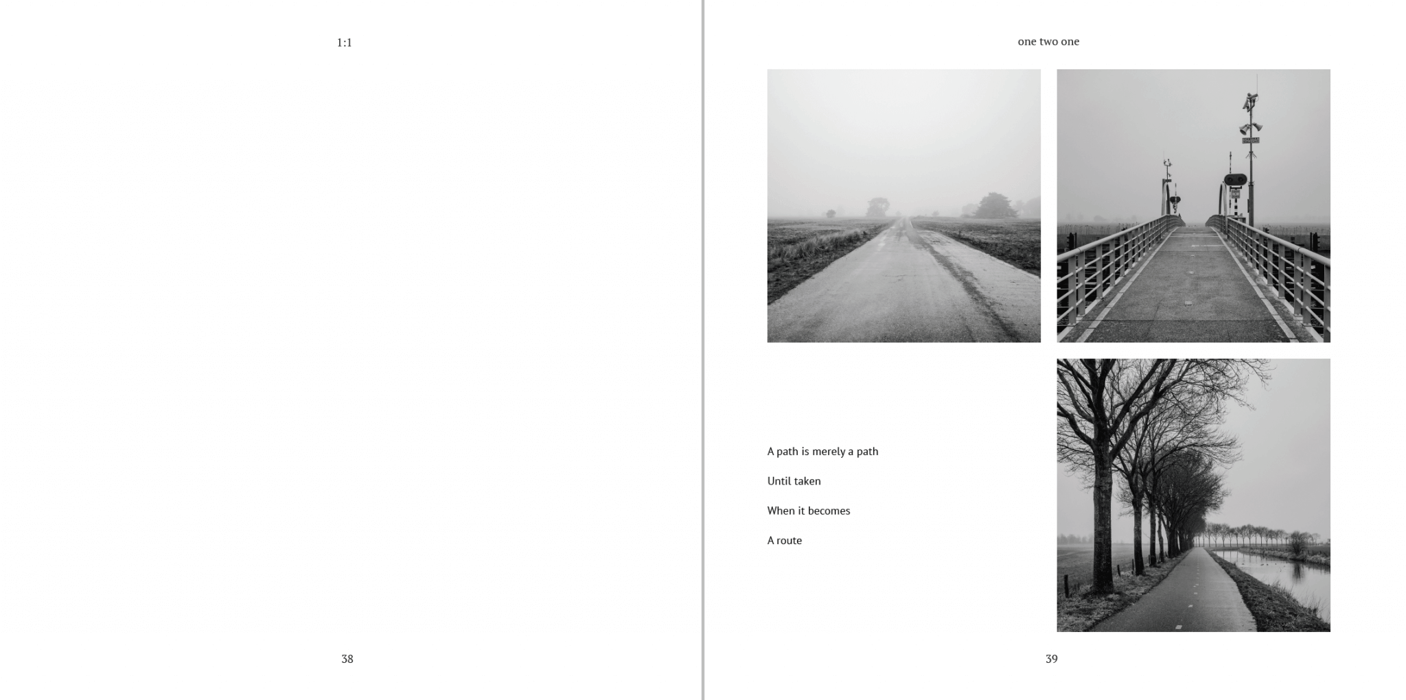 Mitchel Lensink de lens photography project one two one book