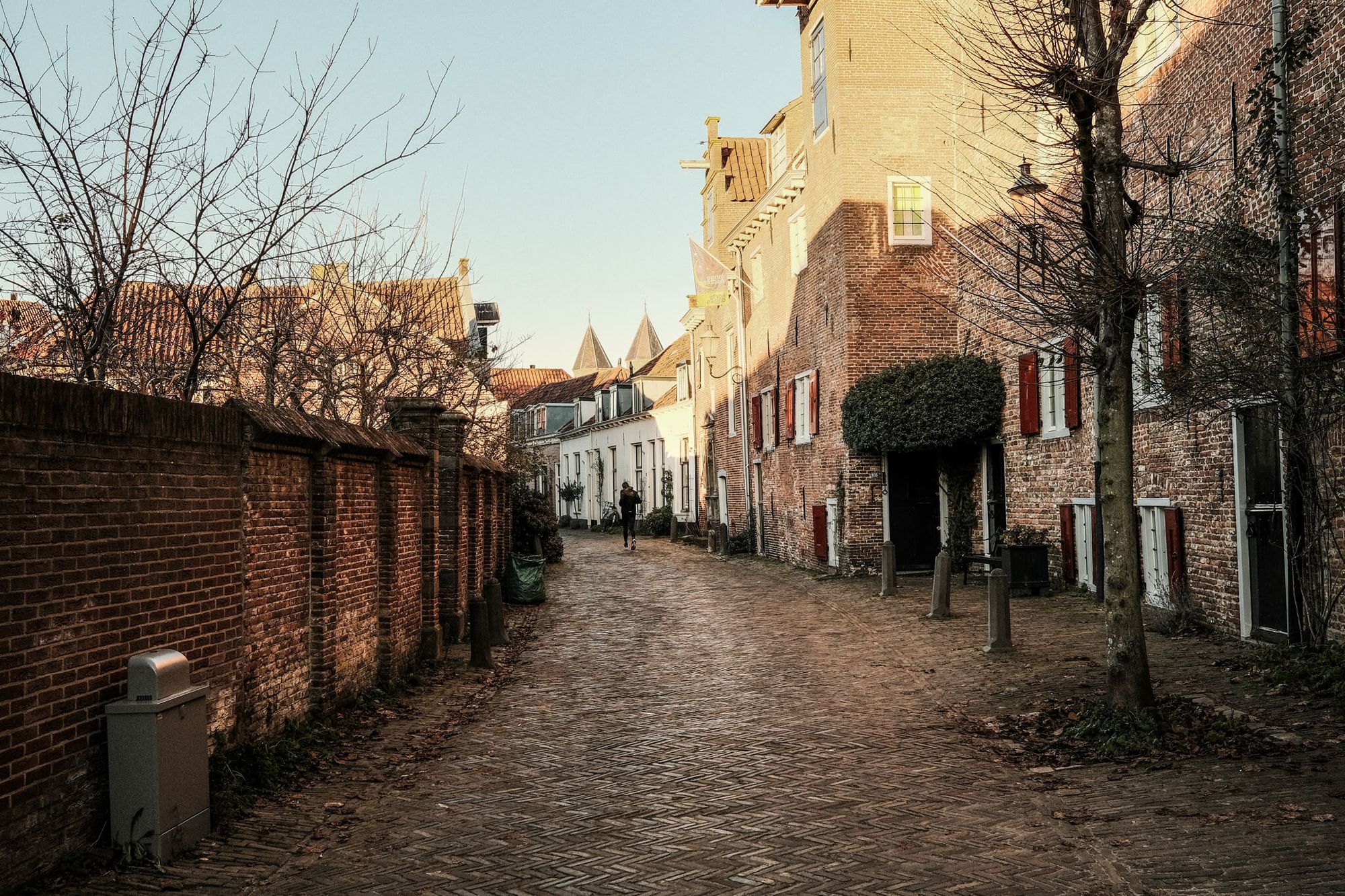 A runner in Muurhuizen, Amersfoort